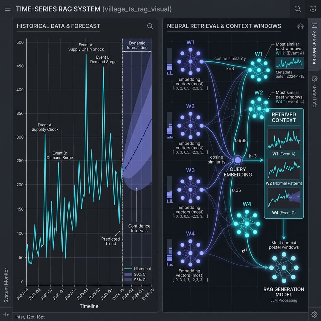 How to Build a Time-Series RAG for Forecasting Data