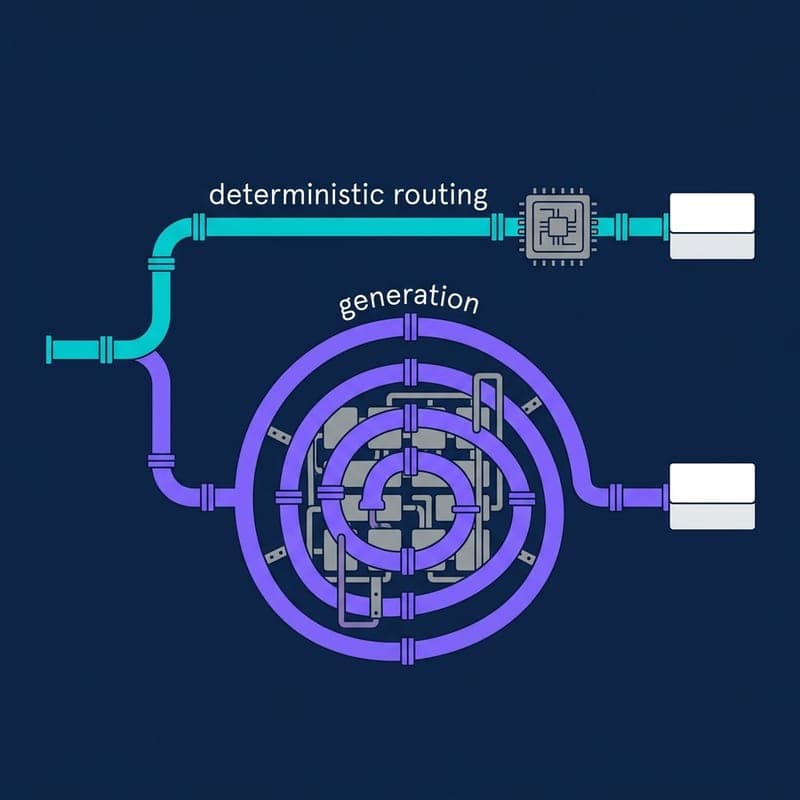 Constrained Inference Beats Generation on Speed, Cost, and Predictability