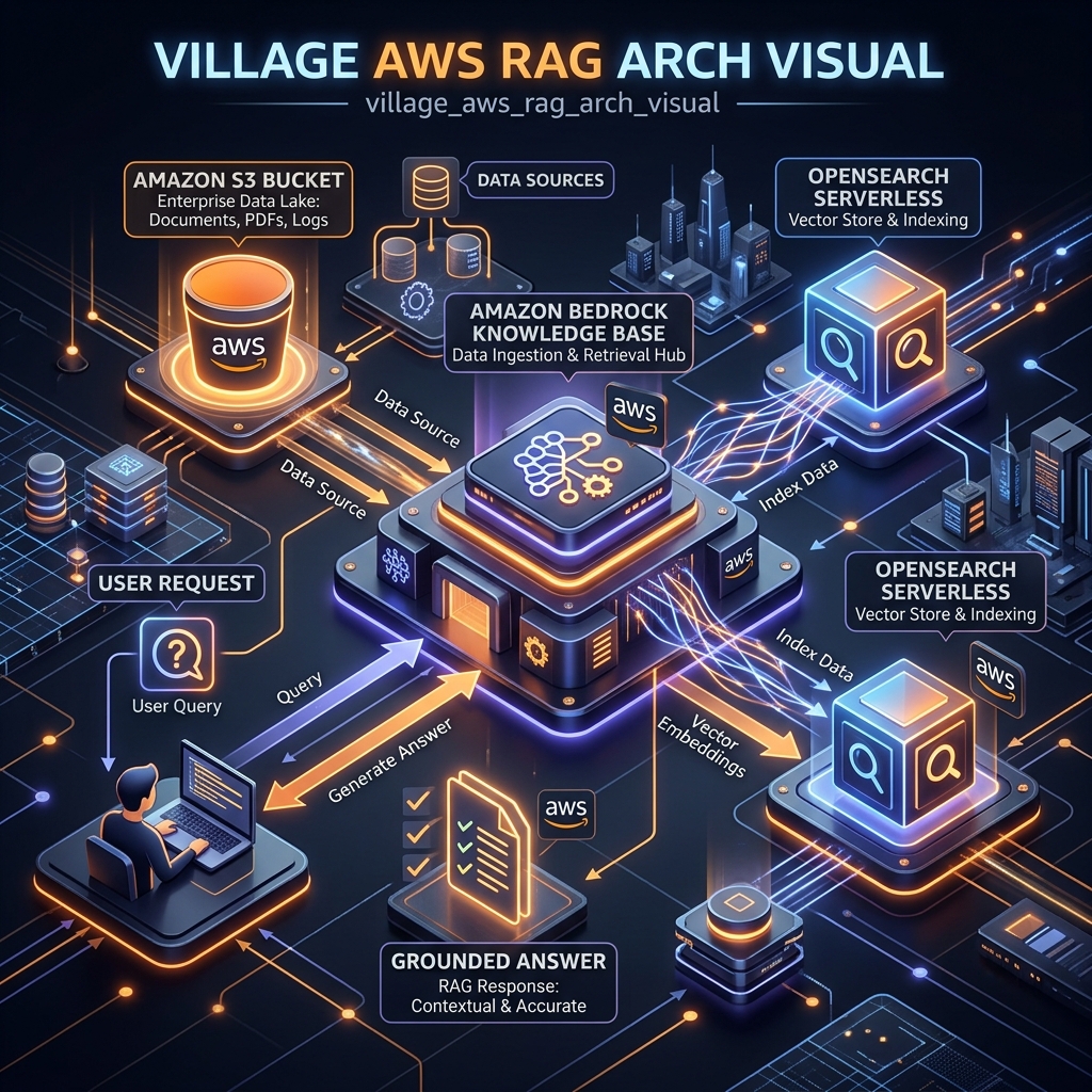 AWS Production RAG Architecture: S3 to OpenSearch Serverless