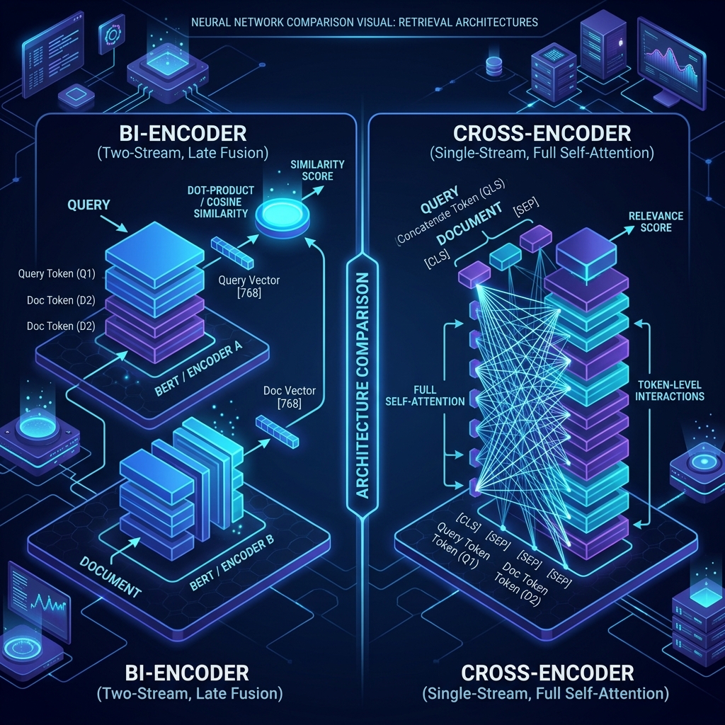 Bi-Encoder vs. Cross-Encoder