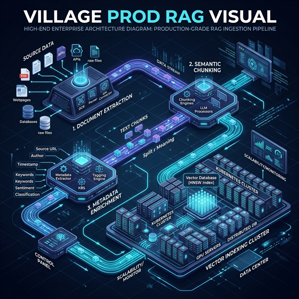 Production-Grade RAG: Enterprise Ingestion & Retrieval Pipeline
