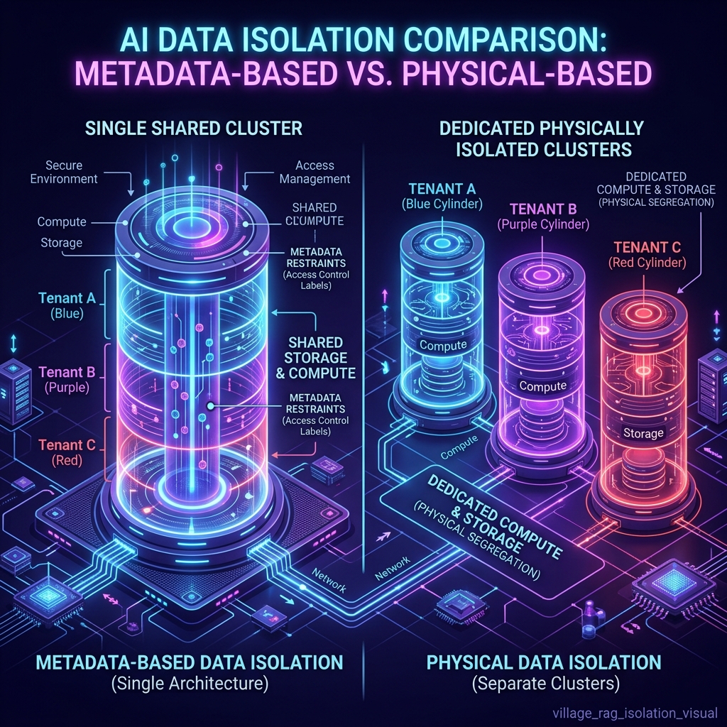 Tenant Isolation: Metadata vs. Physical Index Separation